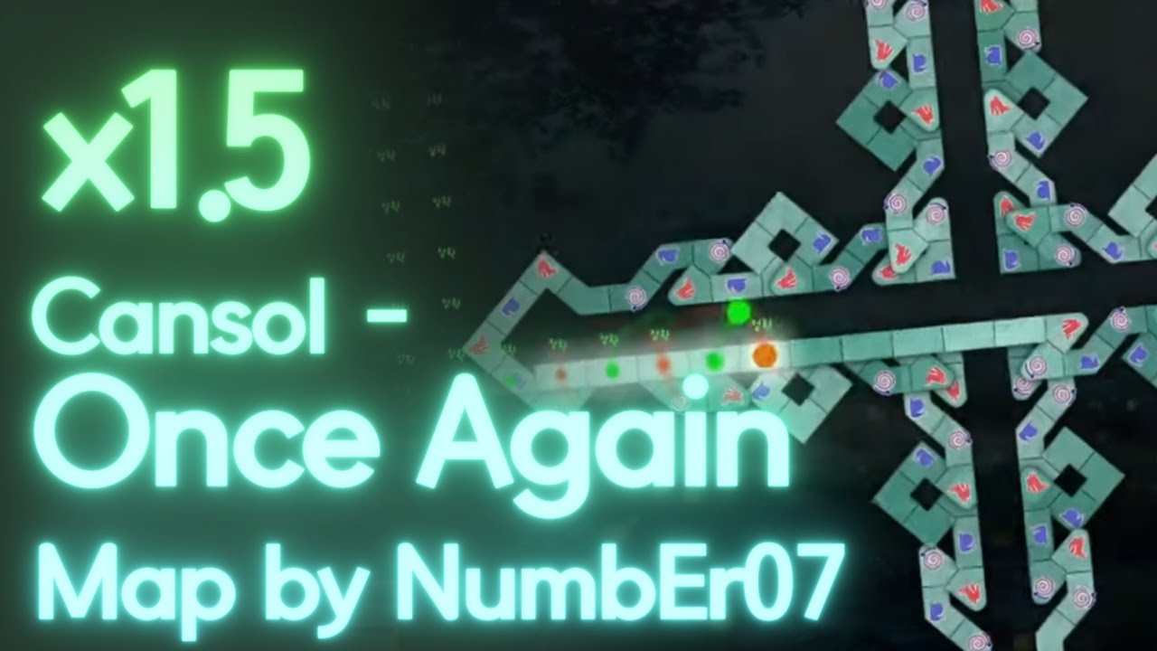 [ADOFAI Custom] Cansol - Once Again 【x1.5】 [Map by NumbEr07]
