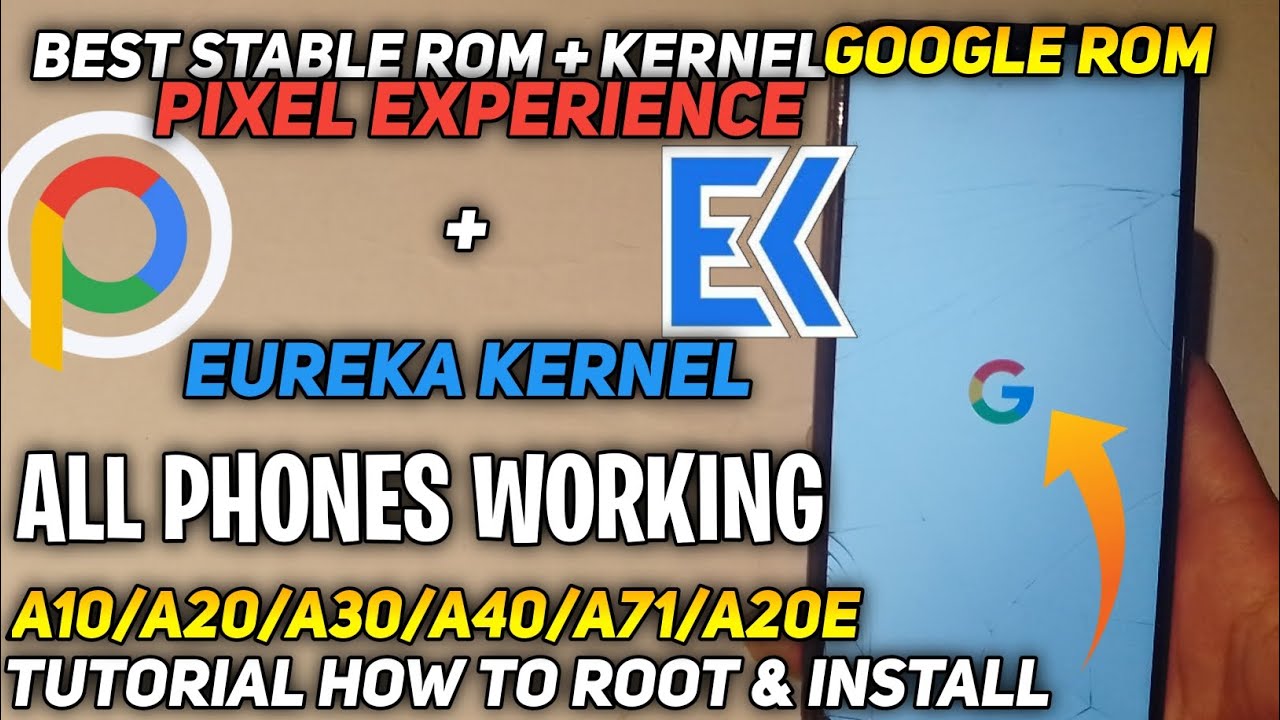 Tutorial How To Root & Install Best Stable Rom & Kernel In All Phone (Pixel Experience)