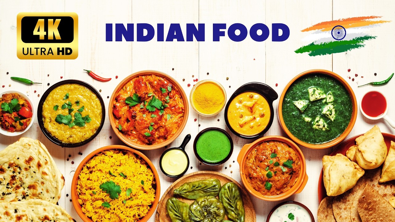 Exploring the World of Indian Food | 4K Video