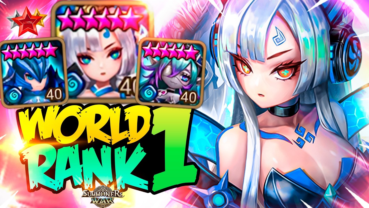 World Rank 1 ELMIMO vs World Rank 2 MONKEYGOD - Summoners War