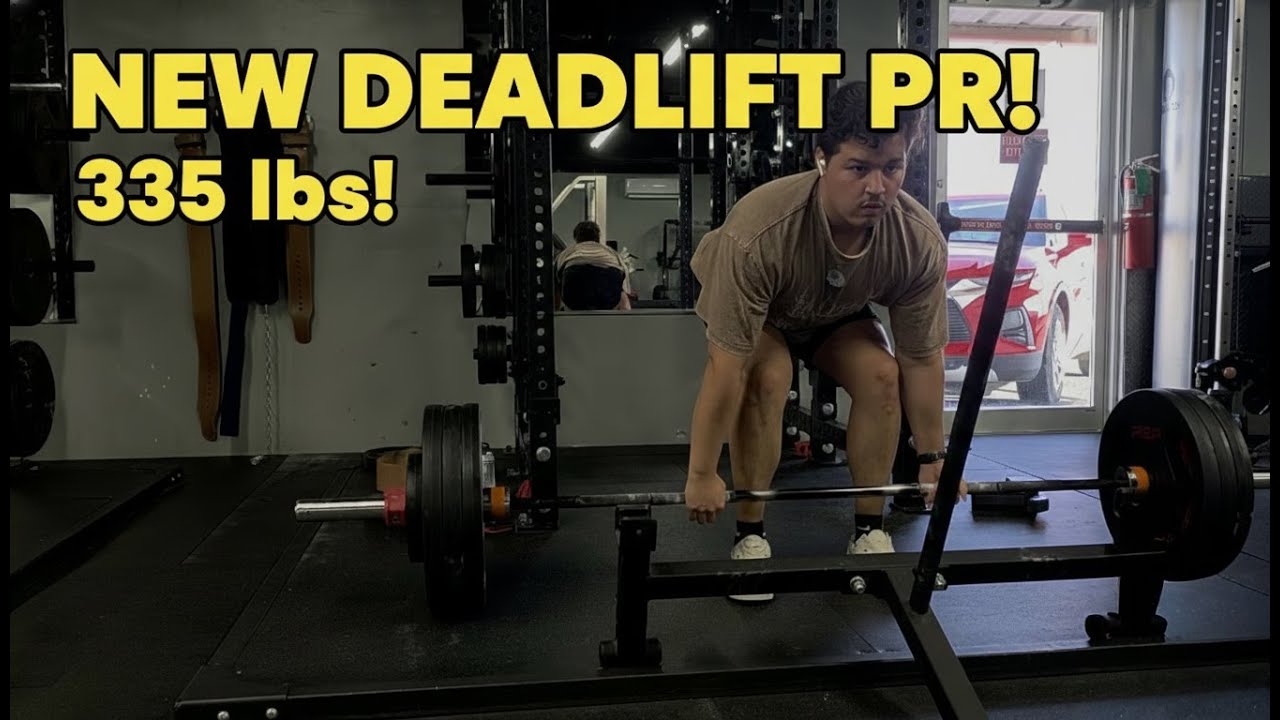 New Dealift PR! (335lbs RAW) Day 27