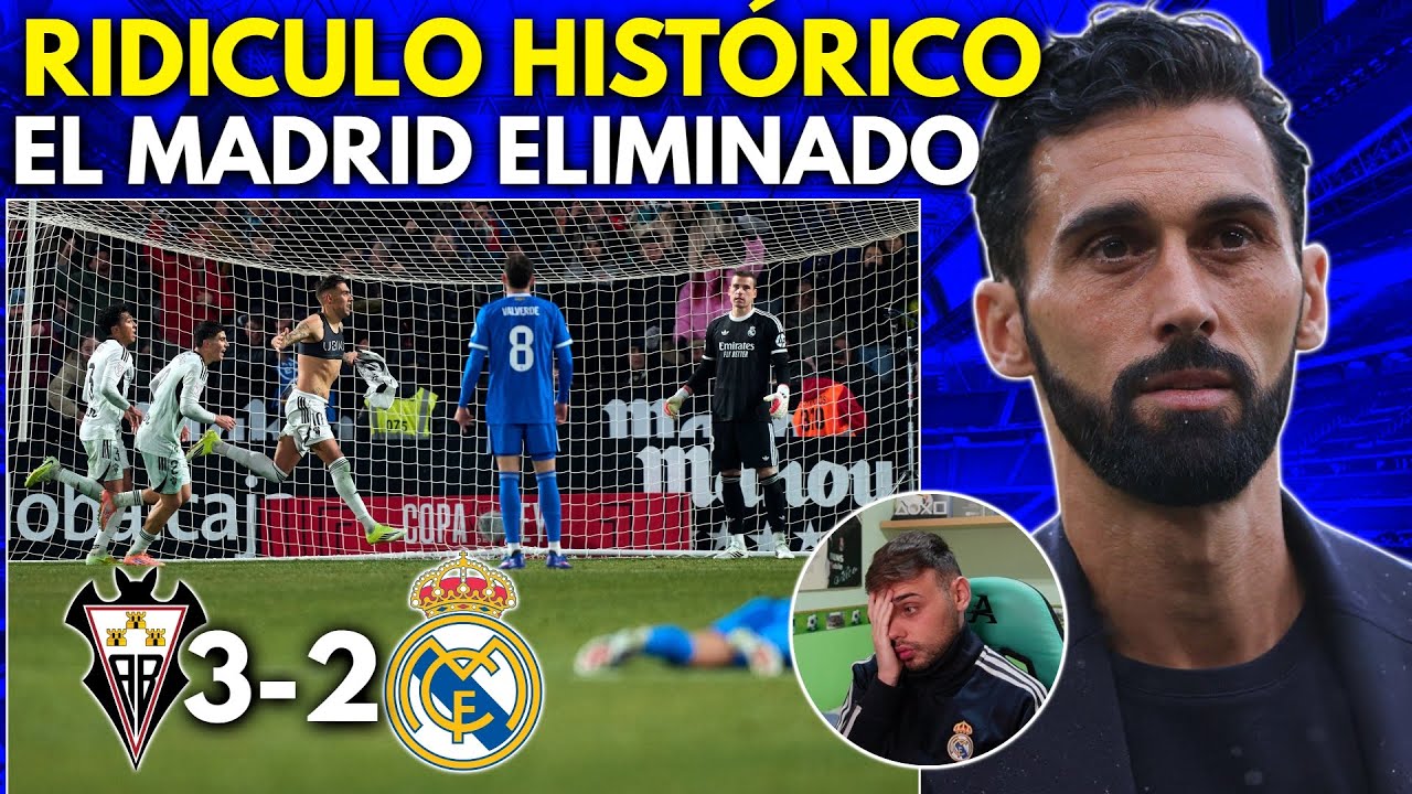 ¡EXPLOTO! RIDÍCULO HISTÓRICO del REAL MADRID ante el ALBACETE *ELIMINADOS*
