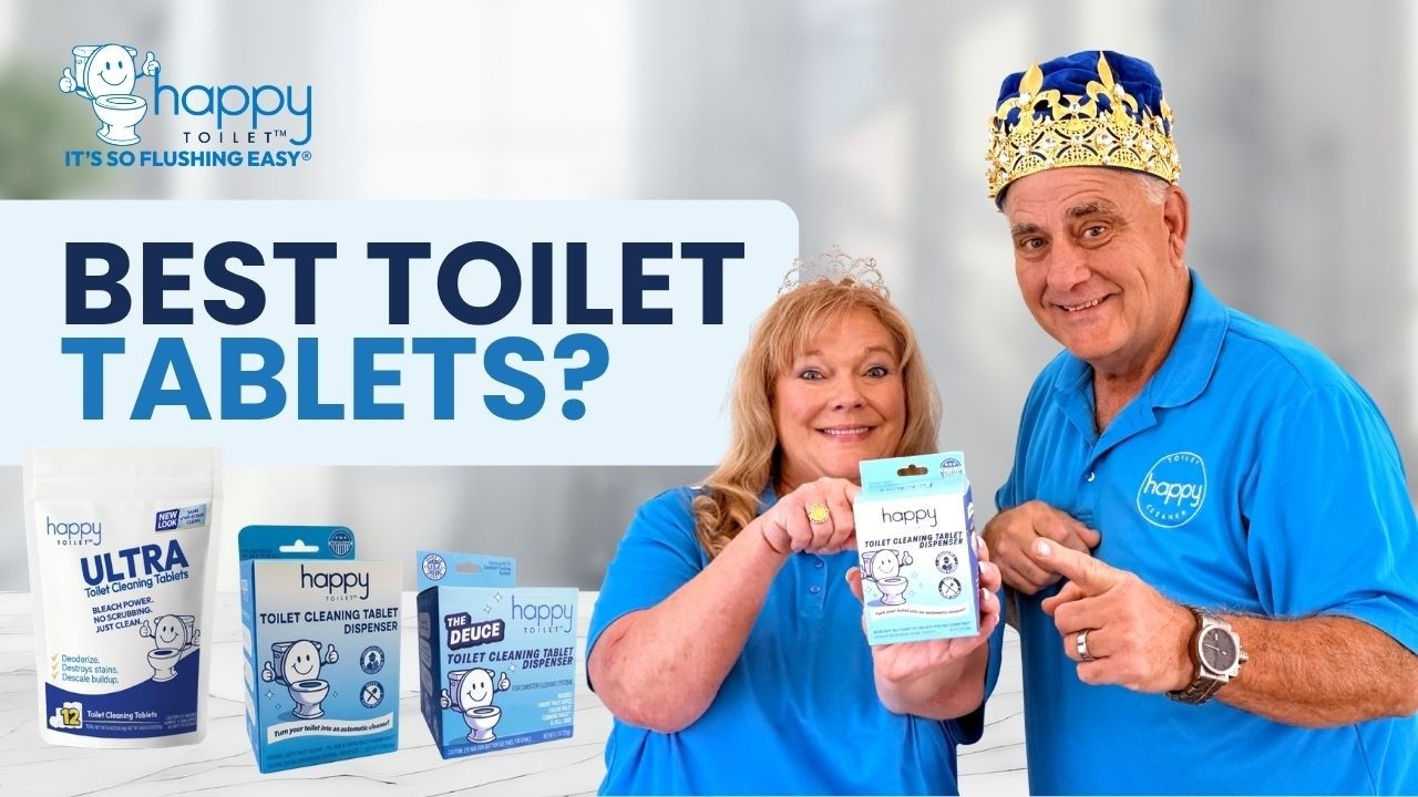 Clean your toilet bowl like a pro with Chris & Linda
