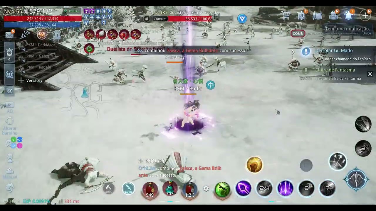 REPORTING MIR4 CHEATER AT SERVER ASIA331 - PLAYER: Versacey