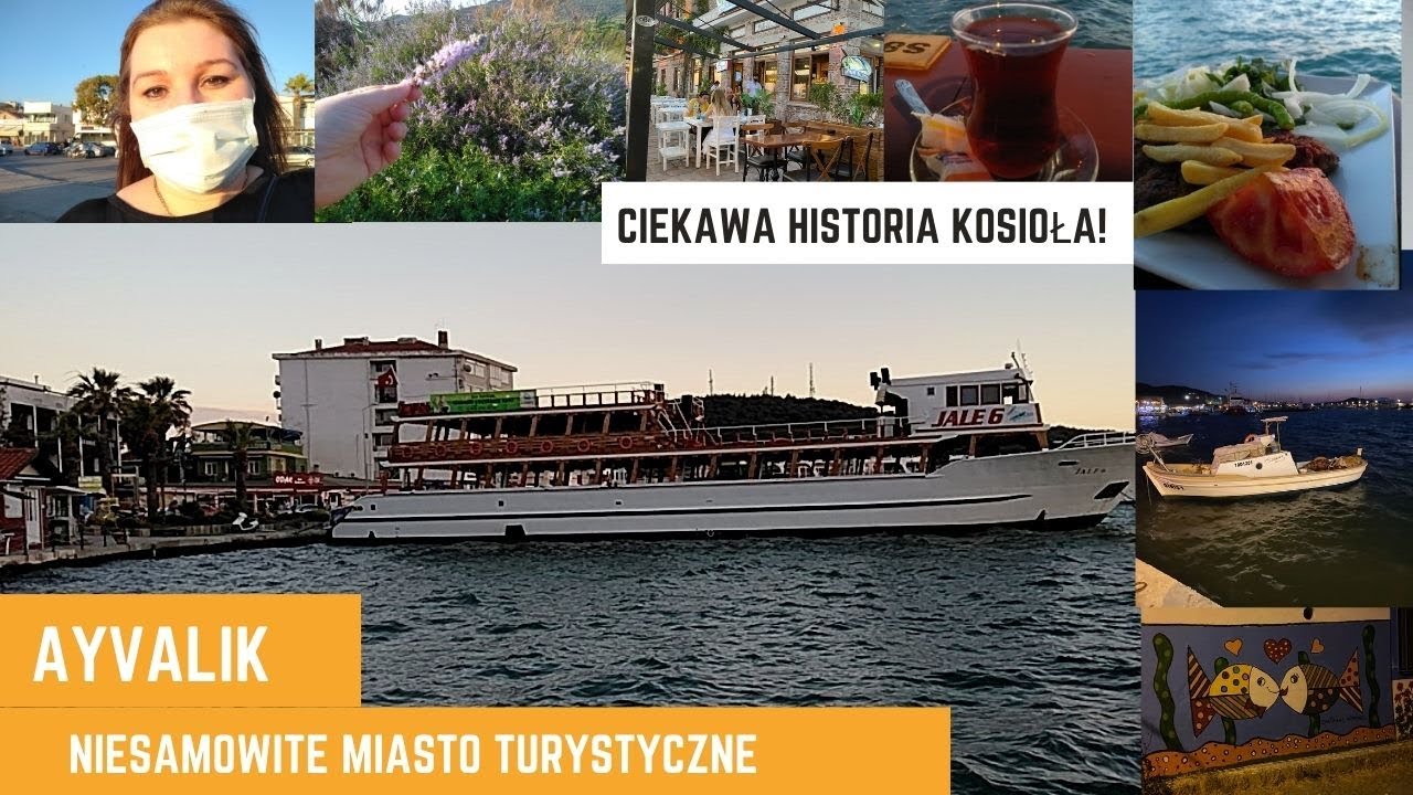 AYVALIK najpiekniejsze miasto turystyczne! Musisz je odwiedzić! Wspaniała historia kościoła!