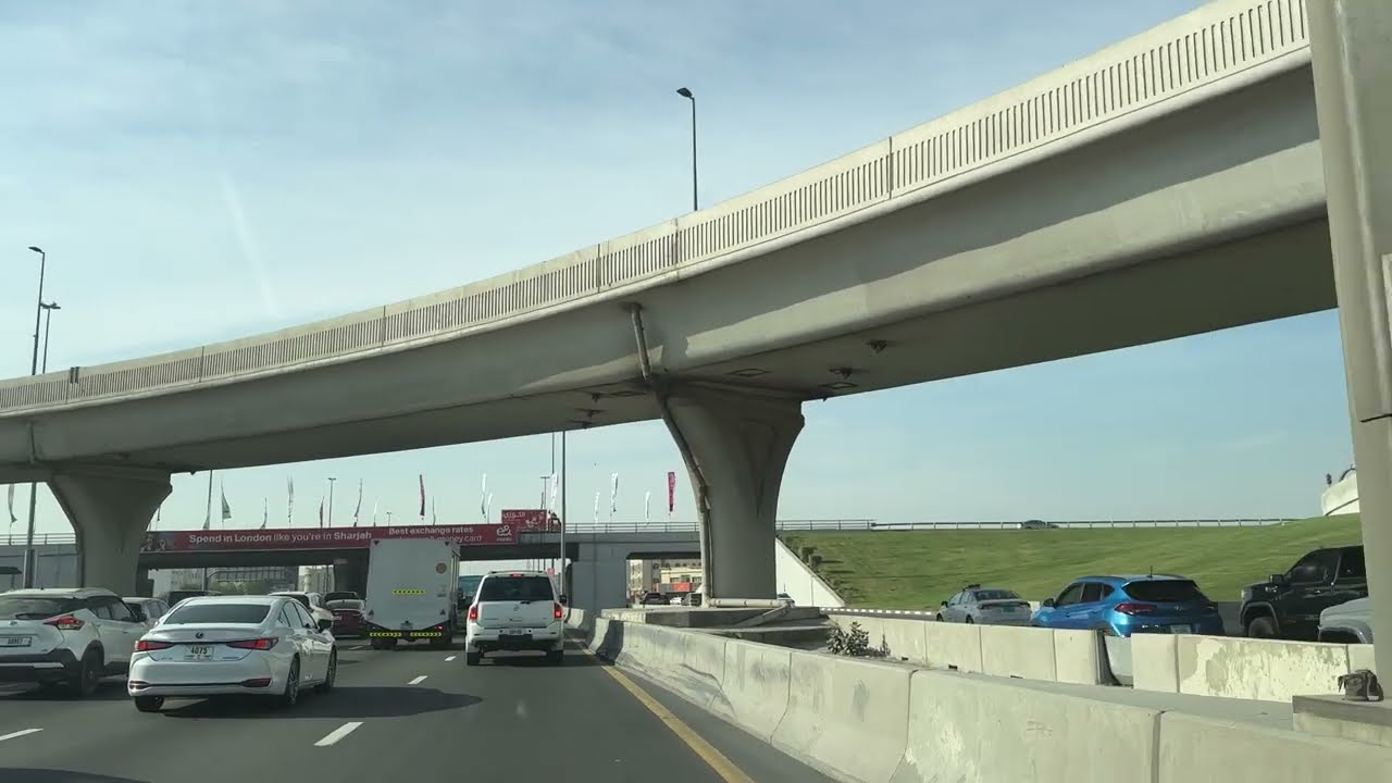 Sharjah Sajaa to Dubai Alquoz | 4K drive