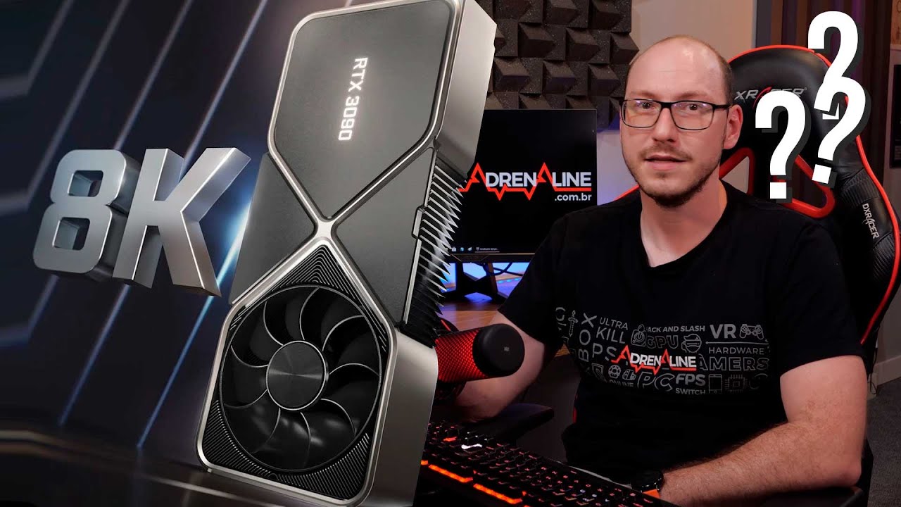 Gigabyte RTX 3090 Gaming OC em jogos! Essa placa realmente aguenta 8K?