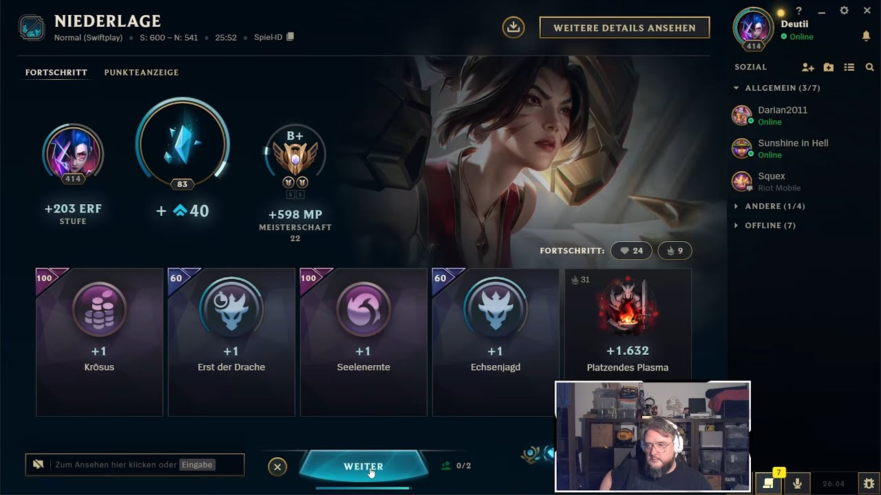 League of Legends | SWIFTPLAY | Kai'Sa | B+ | w/friends | 01.03.2026 | 6