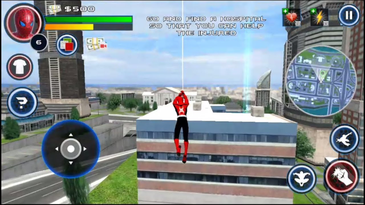 Flying Spider City Rescue | Spider Boy San Andreas Crime City 2 | Android GamePlay