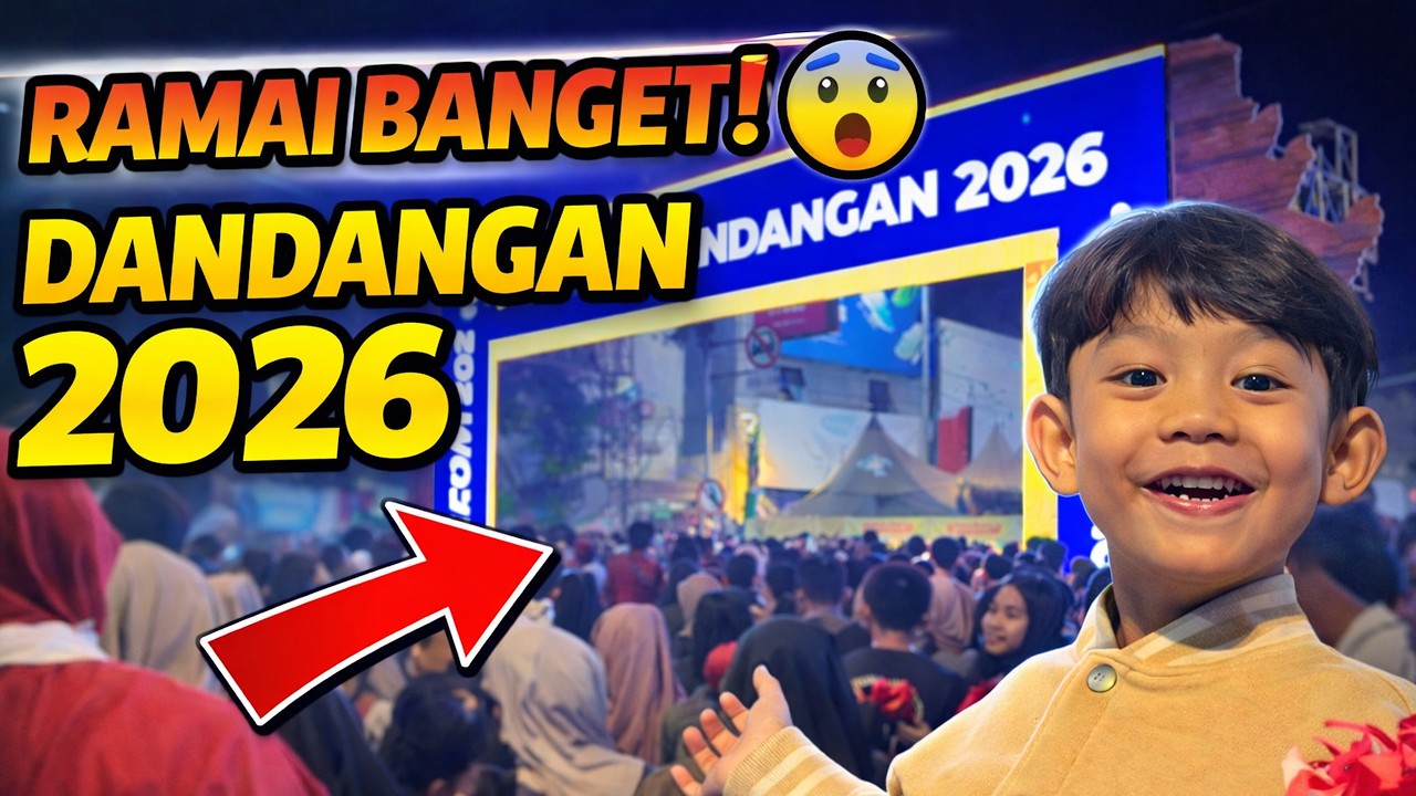 😱 BEGINI SUASANA DANDANGAN KUDUS 2026 🎡🎉 RAMAI BANGET! ✨| TAMASEO