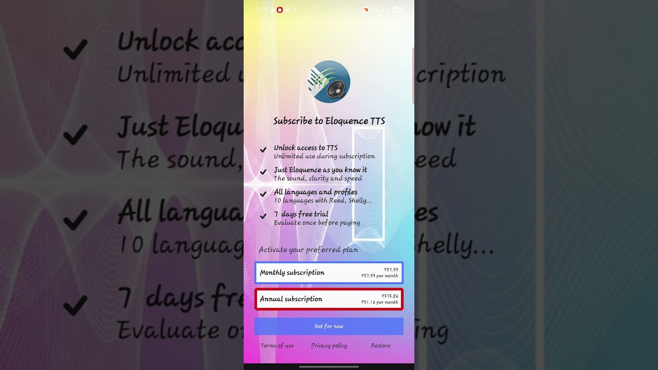 Eloquence TTS Price Reveal & Full Step-by-Step Subscription Guide