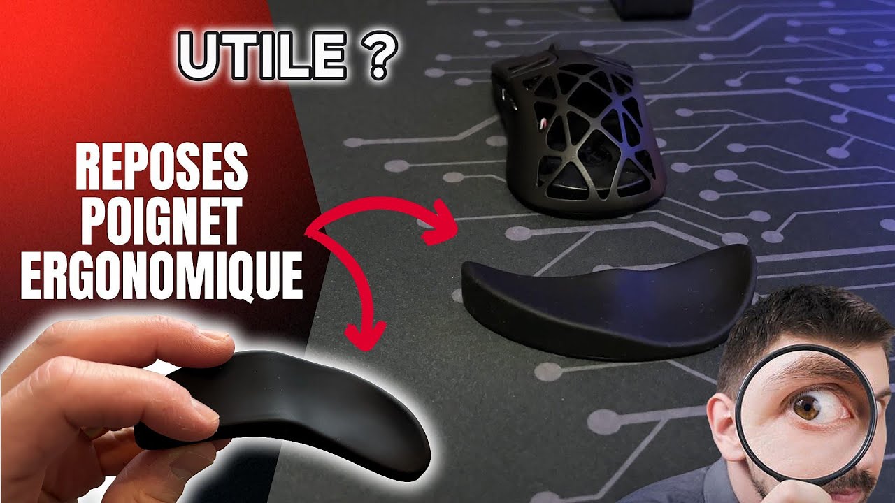 INTERET DU REPOSES POIGNET ERGONOMIQUE ? ATTACK SHARK
