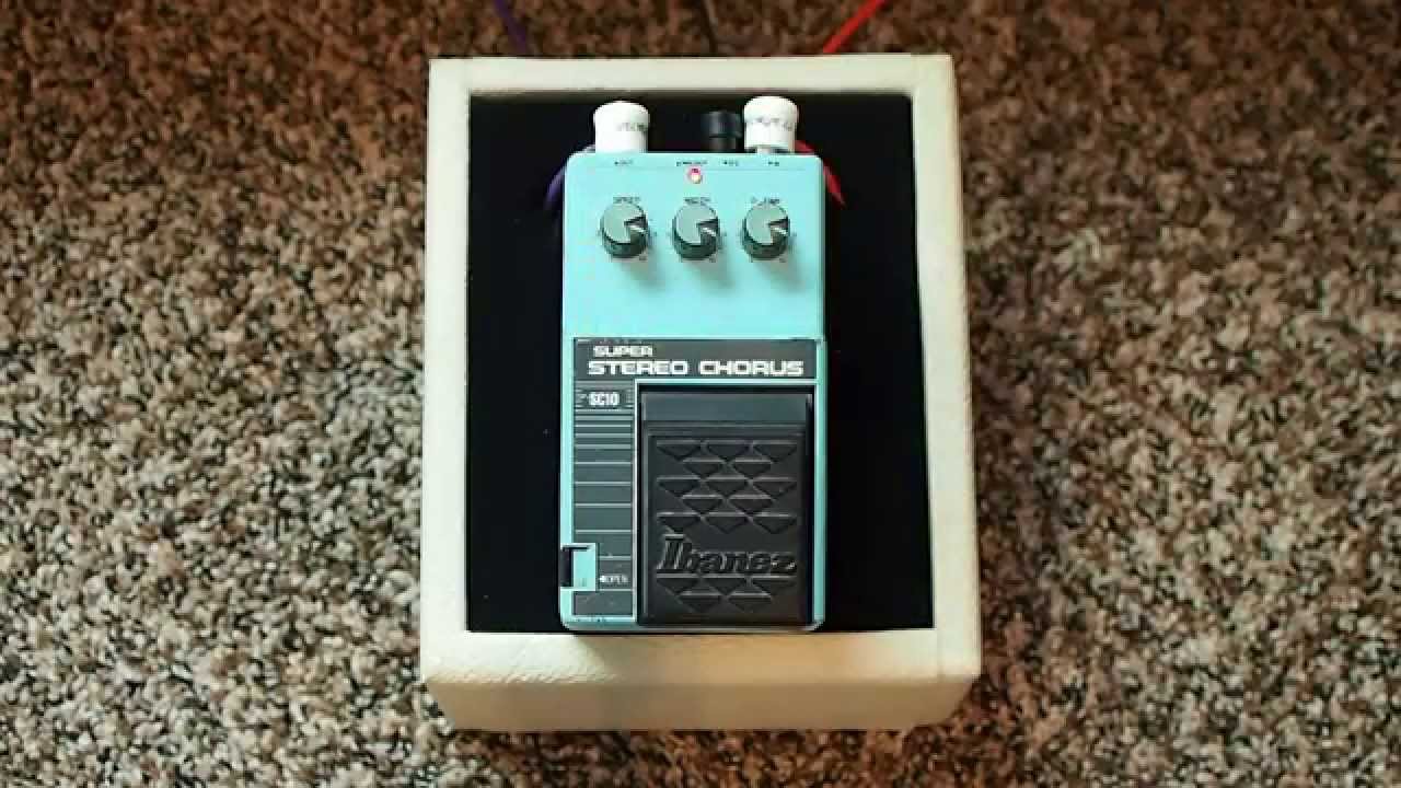 Ibanez SC10 Super Stereo Chorus Demo