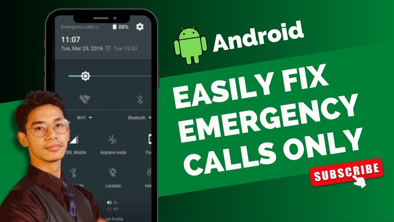 Как исправить только экстренные вызовы на Android!