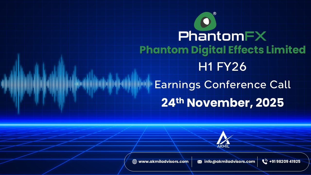 Phantom Digital Effects Limited - H1 FY26 Earnings Conference Call
