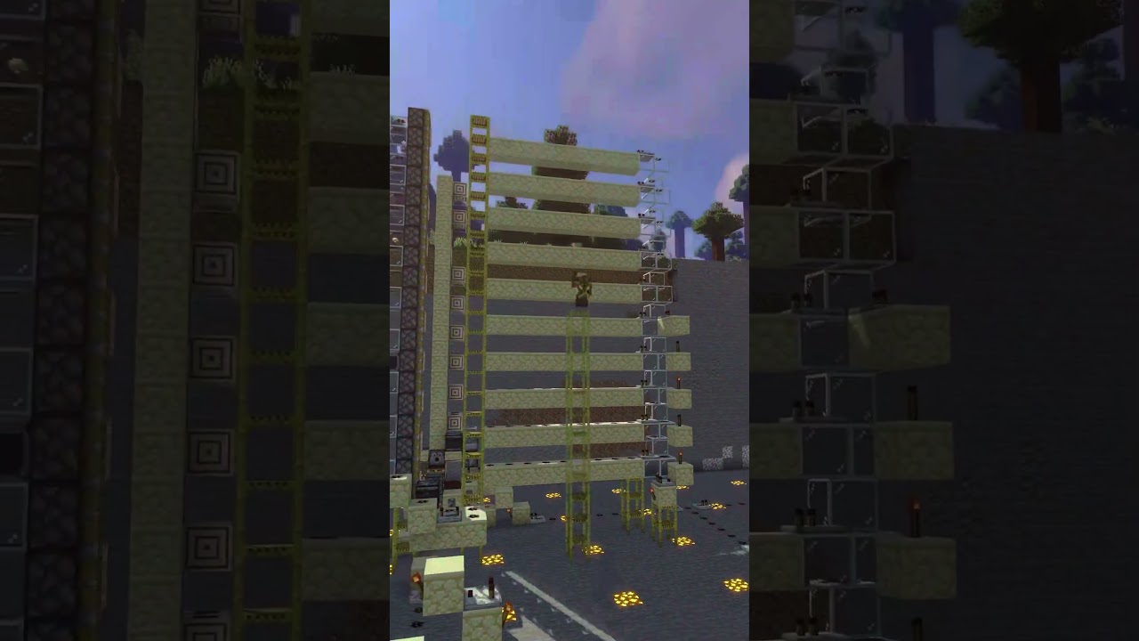 Making my Nether Tree Farm on Truly Bedrock 