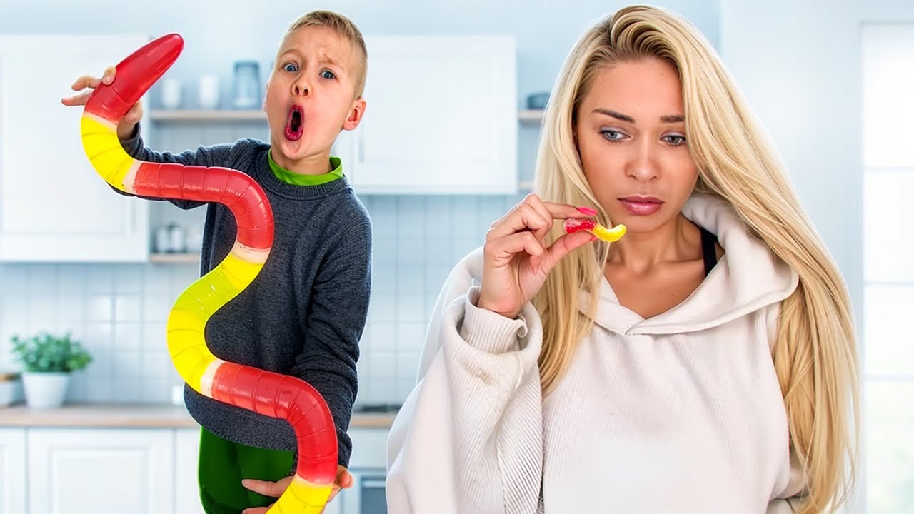 MINI vs JÄTTI karkki haaste