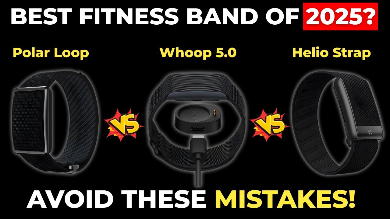 Whoop 5.0 vs Polar Loop vs Amazfit Helio Strap &mdash; Best Fitness Tracker Band 2025?