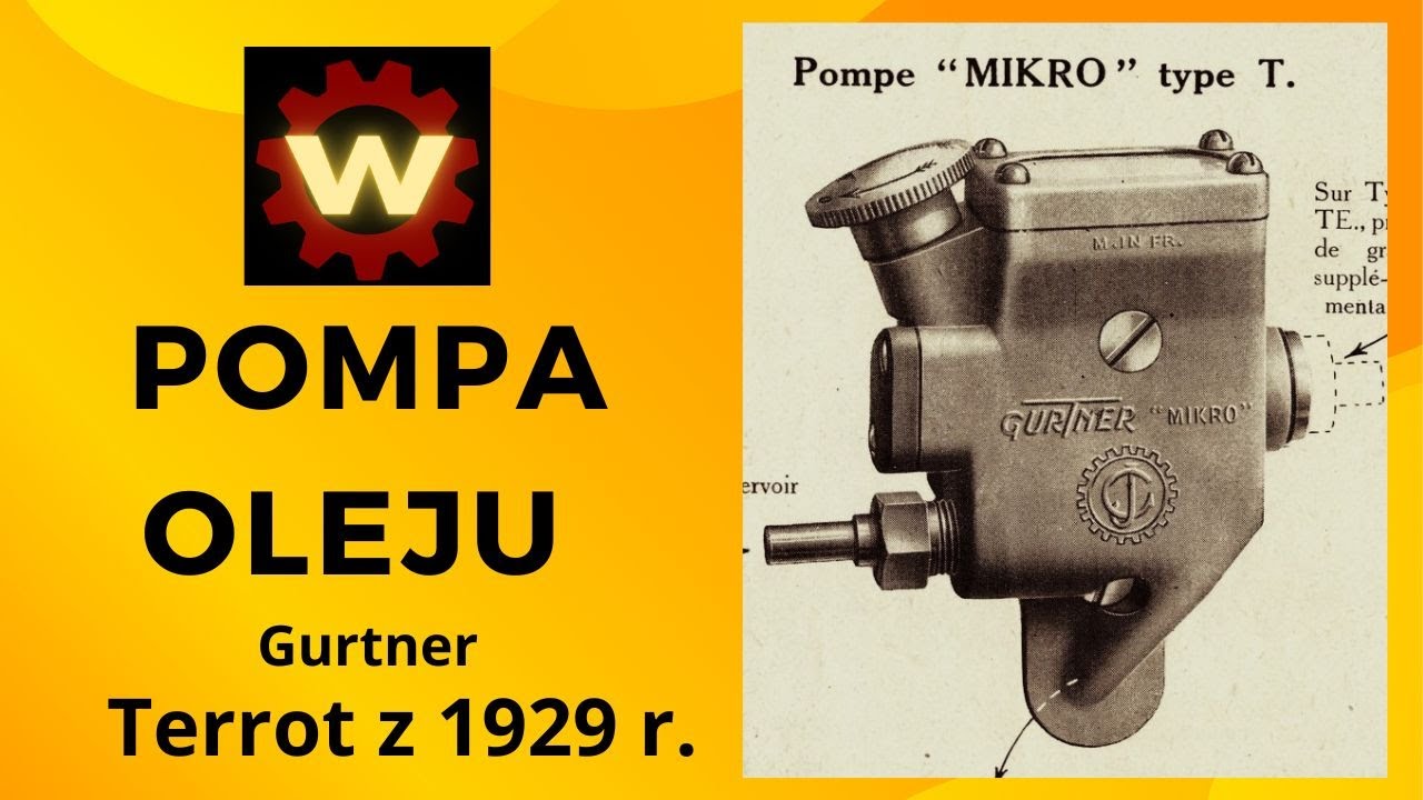 Terrot 08  pompa oleju Gurtner 
