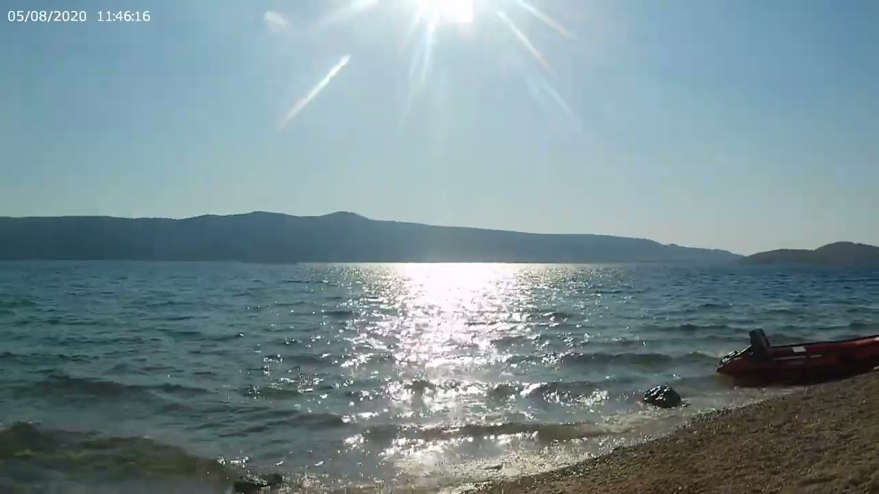 isola di Pag spiagge via mare e grotte vicino alla citt&agrave; di Pag