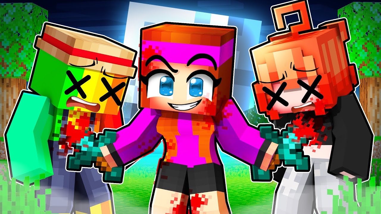 Anna devient une Yandere sur Minecraft !