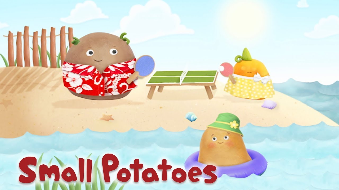 Small Potatoes - Chilling By The Beach | Songs for Kids