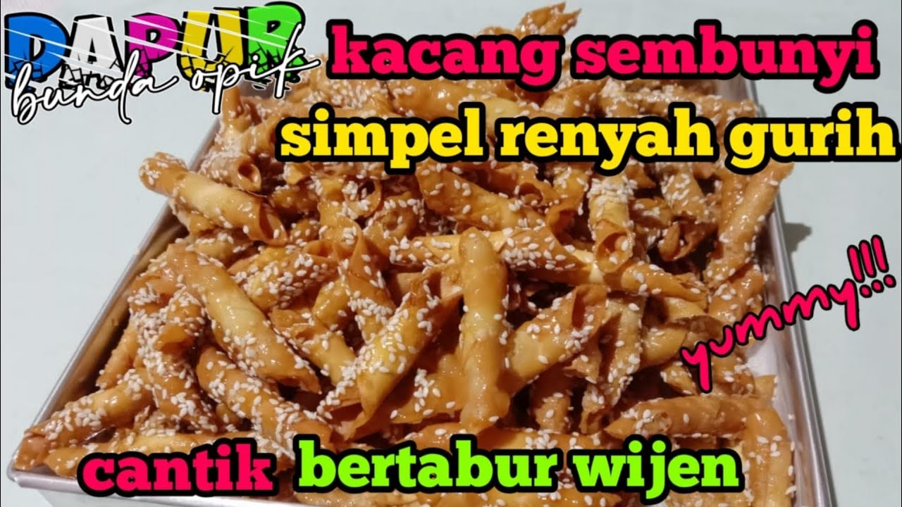 KACANG SEMBUNYI BERTABUR WIJEN