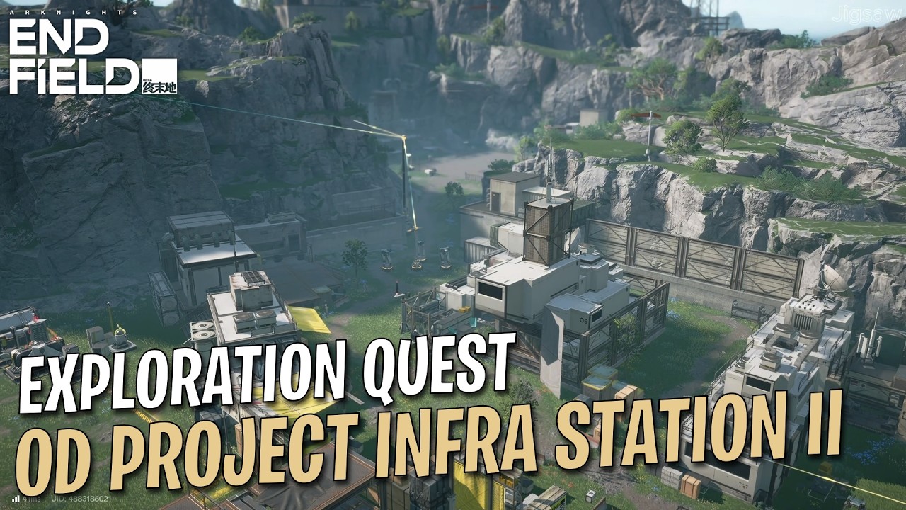 OD Project infra station II | Exploration Quest | Arknights Endfield