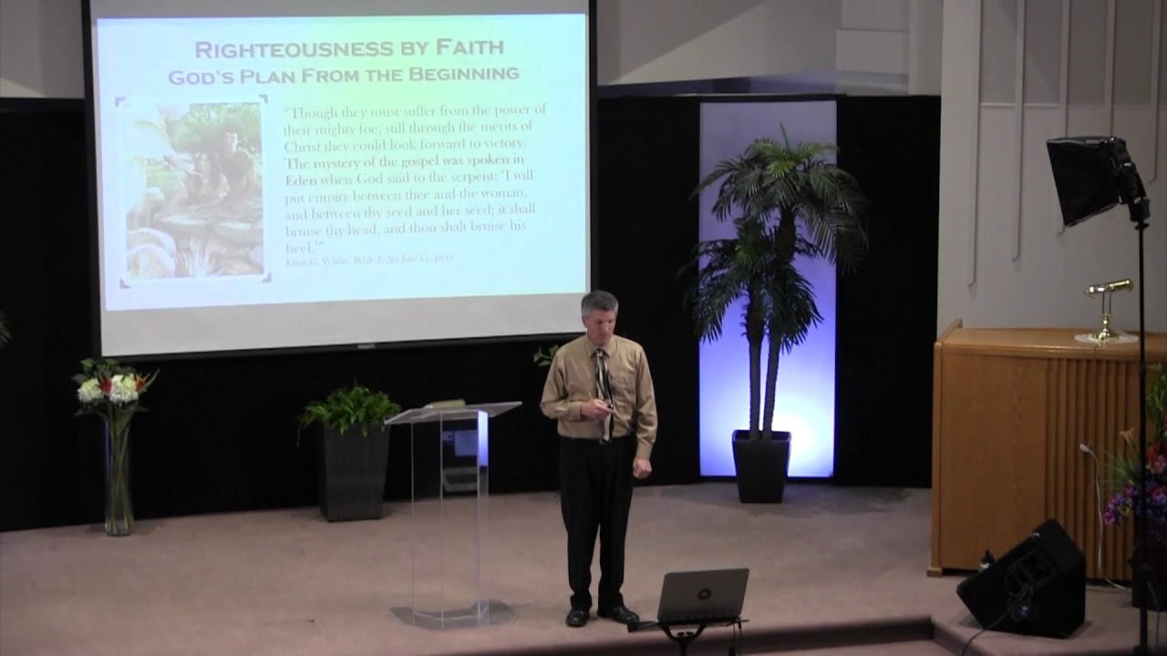 Christ Our Righteousness: Lecture 1 by Ron Duffield - June 1, 2018