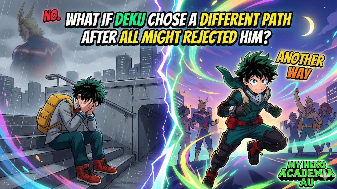 What if Deku Chose a Different Path After All Might Rejected Him?