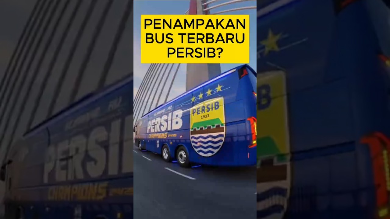 🚍💙 Bus Terbaru PERSIB Resmi Meluncur! 💥 #persib #maungbandung #back2back #liga1 #liga1indonesia