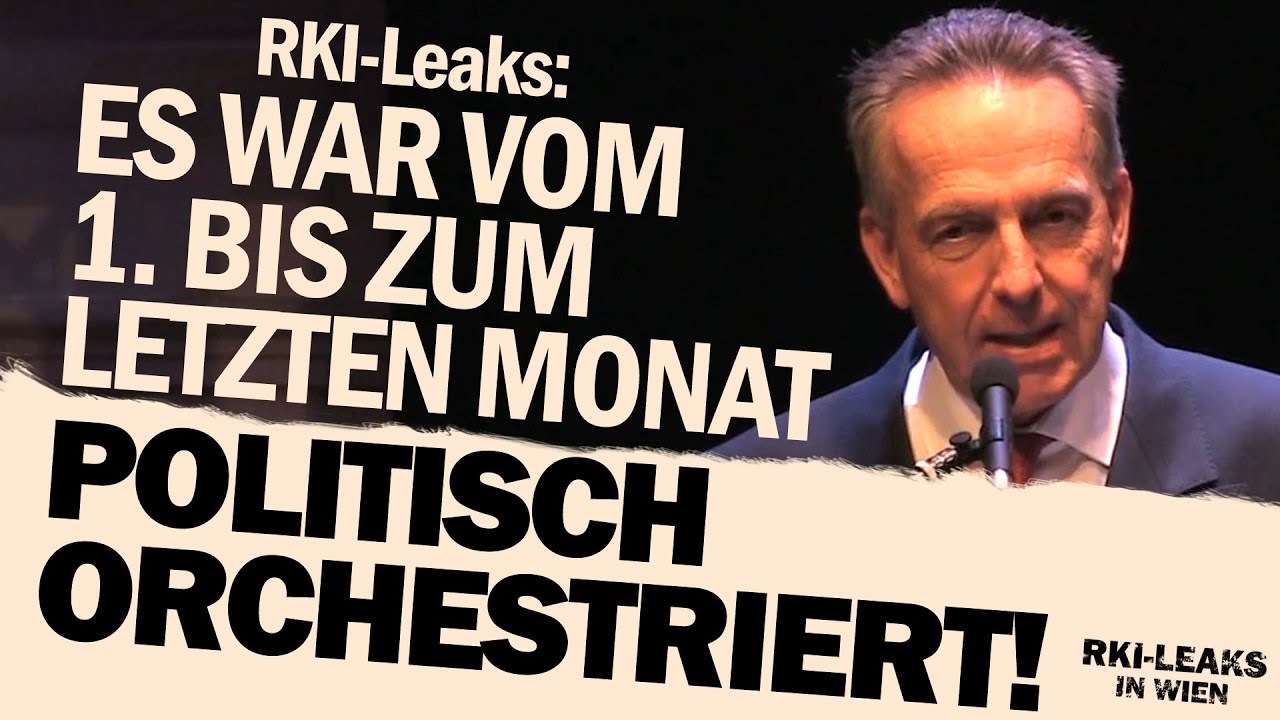 Prof. Dr. Stefan Homburg &uuml;ber brisante Enth&uuml;llungen der RKI-Leaks