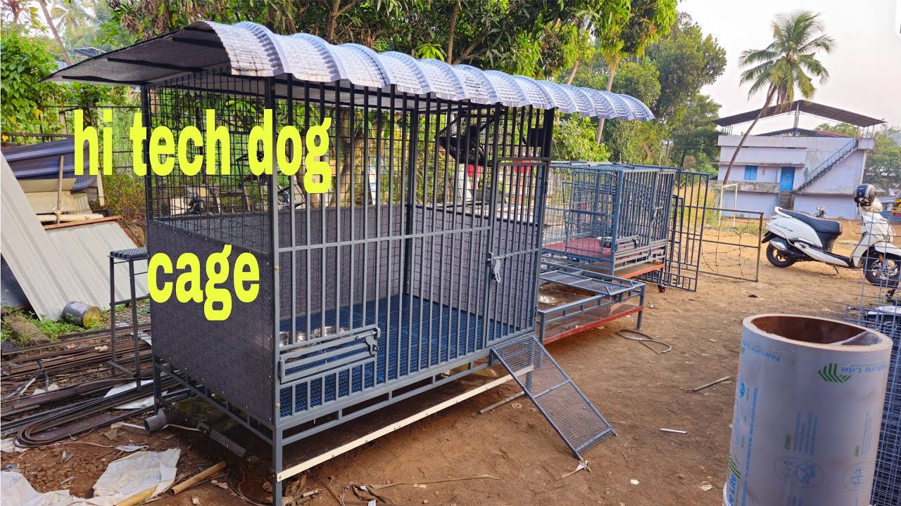 Dog cage making WhatsApp msg8590830442 trissur kunnamkulm # pet lover #petshub 