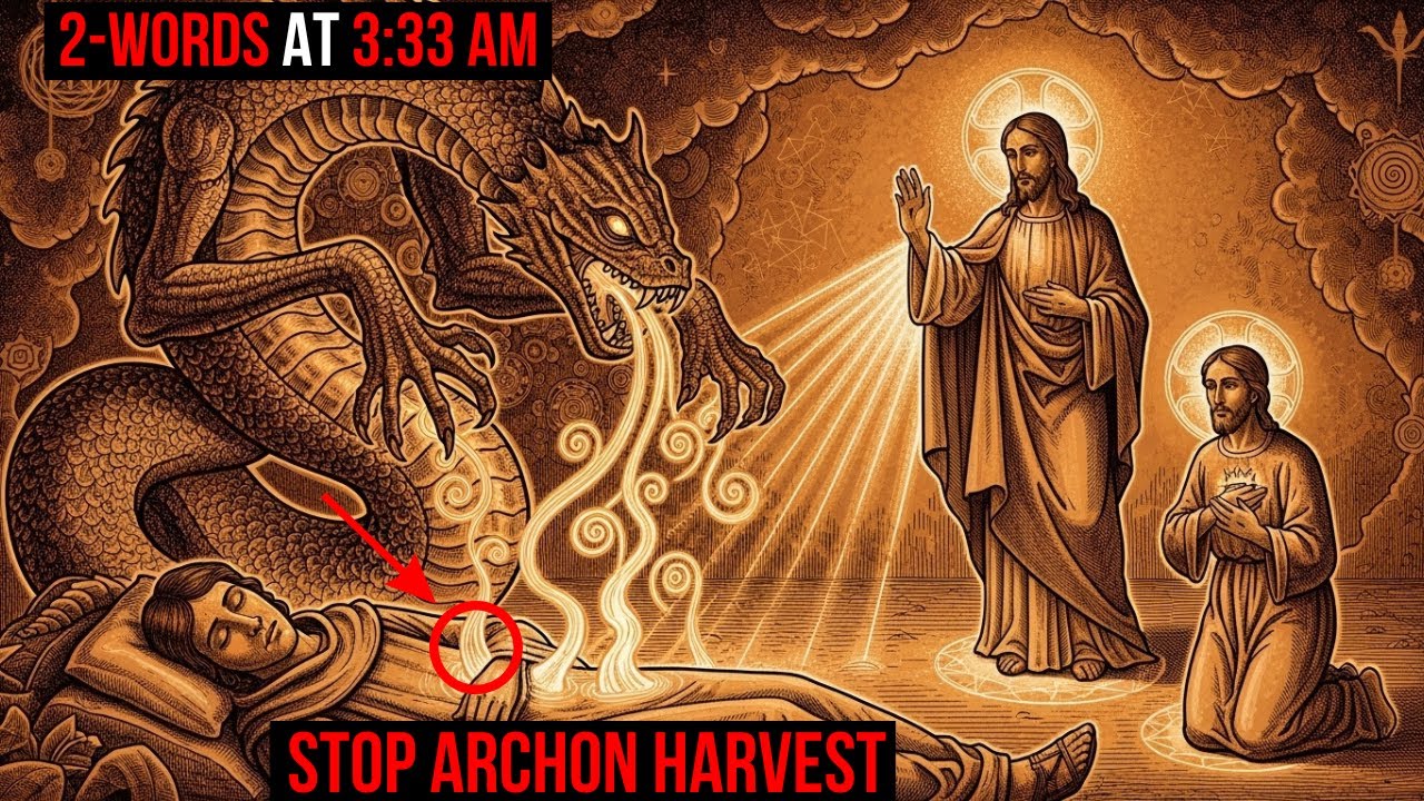 Jesus Warned Chosen Ones: Say These 2 Words At 3:33 AM &mdash; Archons Harvest Your Loosh While You Sleep