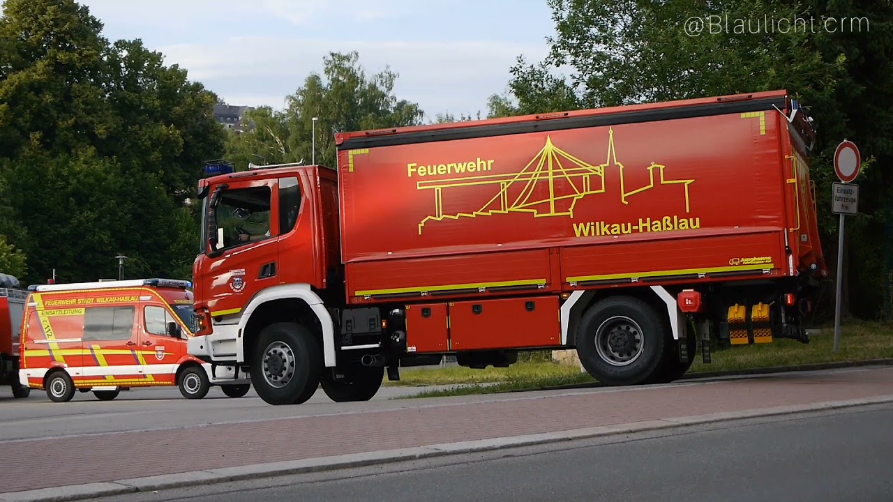 [NEUER GW-L] Ankunft des Neuen Gerätewagen-Logistik der Freiwilligen Feuerwehr Wilkau-Haßlau.