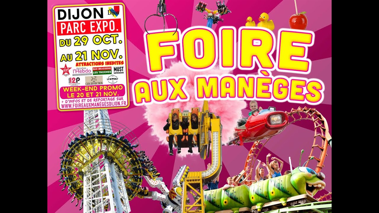 Foire aux manèges Dijon 2021