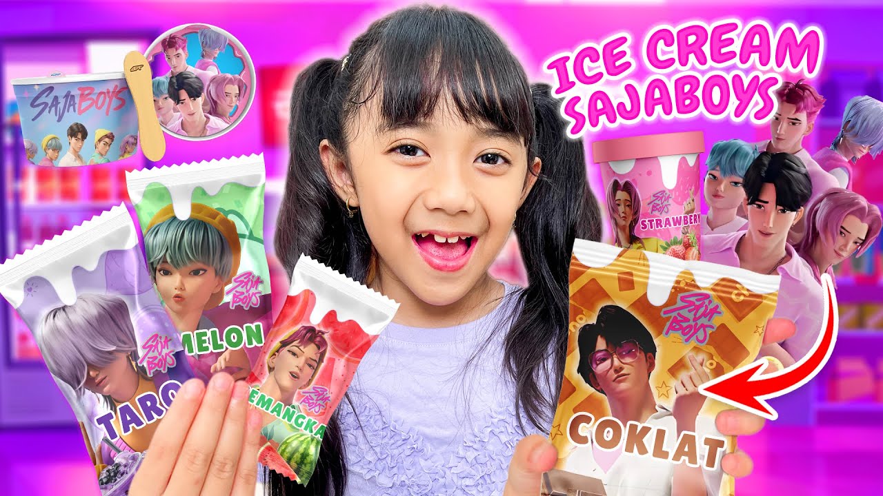 SAMANTHA BORONG ES KRIM DEMON SAJA BOYS KPOP DEMON HUNTER DI MINIMARKET 😱
