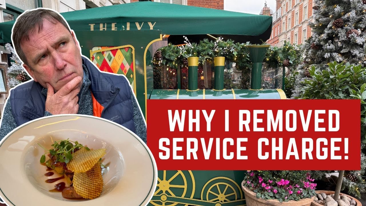 I Review The Ivy's Christmas Dinner - I Removed Service Charge But Why?