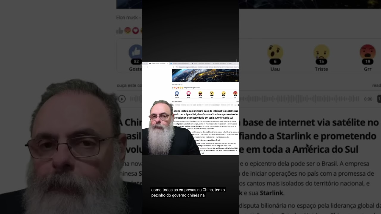 Star link ganha concorrente chinesa no Brasil a spacesail