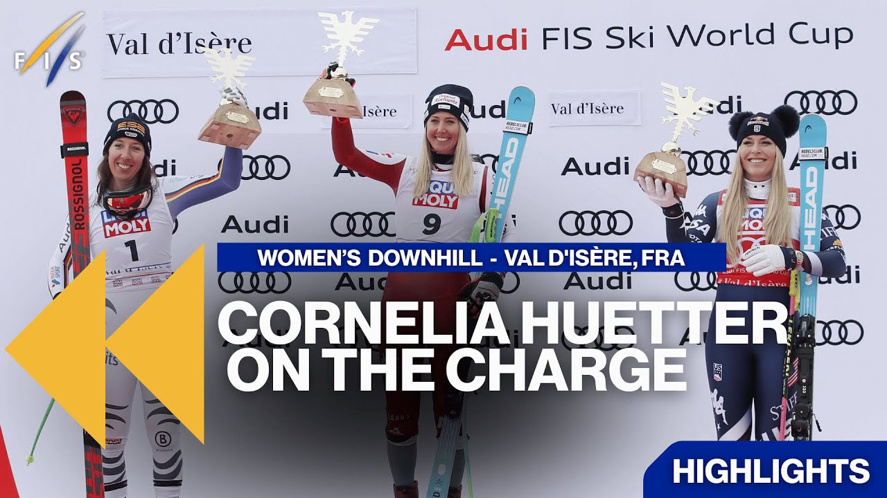 Cornelia H&uuml;tter On The Charge | Highlights | FIS Alpine