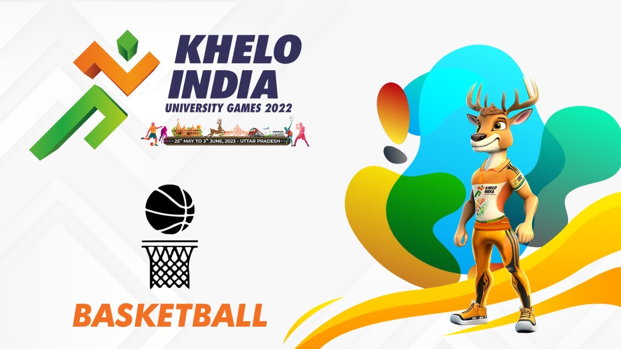 BASKETBALL LIVE 🏀 Men's SEMI FINALS | Jain University VS Panjab University, #KIUG2022 | DD Sports