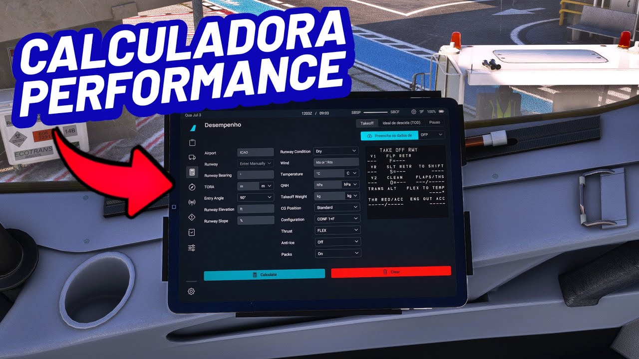 NOVA CALCULADORA de PERFORMANCE do A320neo da FBW no FLIGHT SIMULATOR 2020🔥