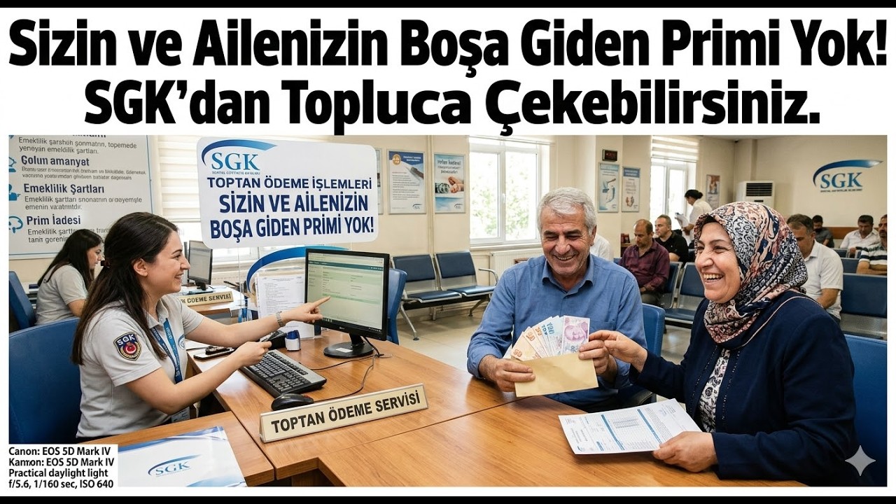 Dikkat Boşa Gitmedi. SGK'dan Toplu Para Alabilirsiniz (Emeklilik SGK İsa KARAKAŞ)