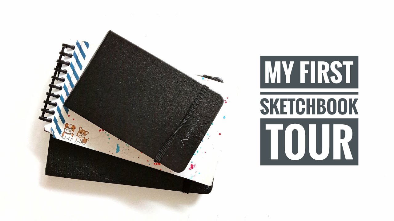 My First Sketchbook Ever - Sketchbook Tour