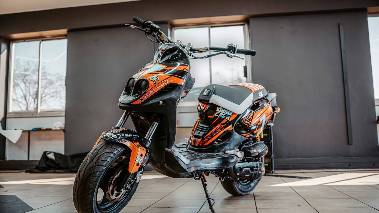 Modifications on the RAREST scooter in the WORLD (PGO PMX 110)