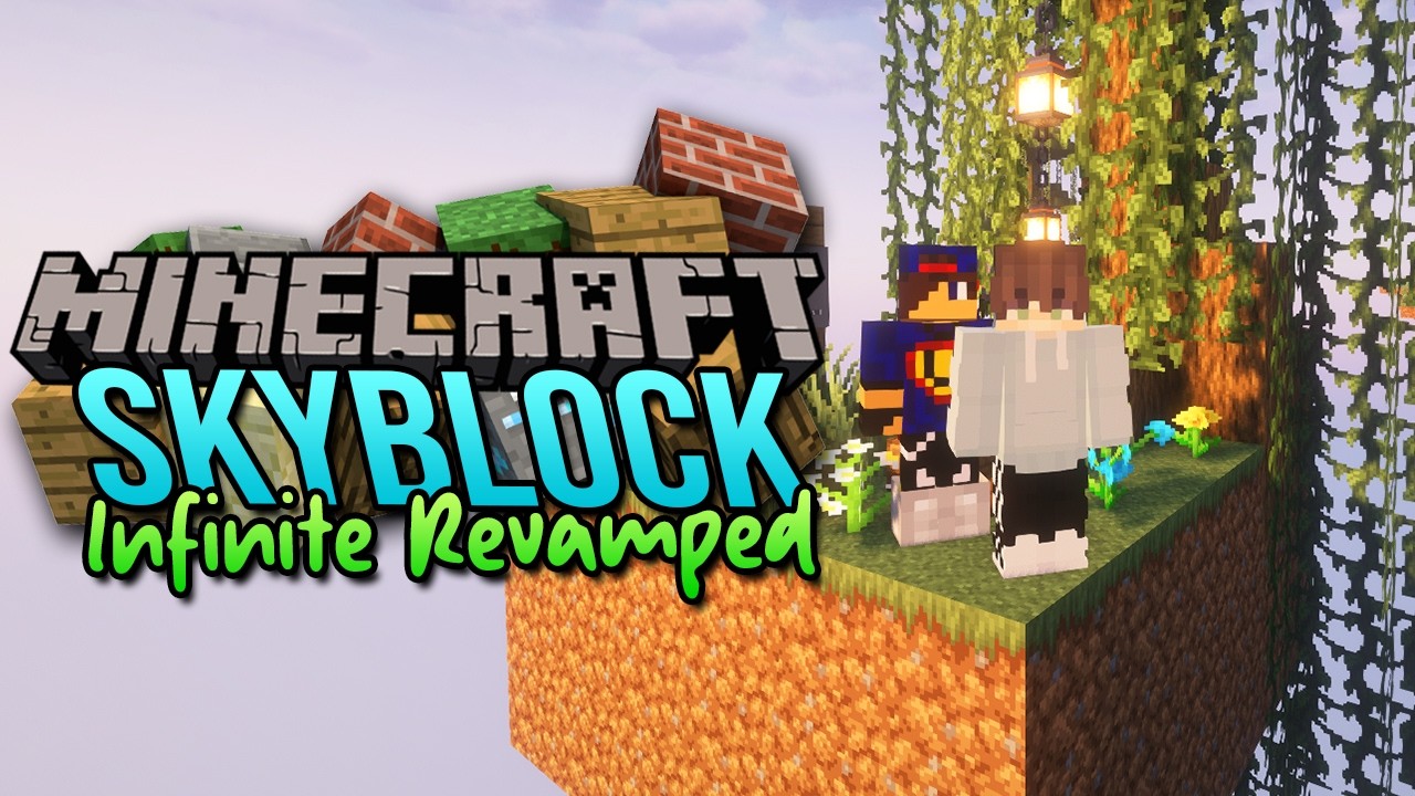 Minecraft Sky Block Infinite #08: Mapa Wgrana Od Nowa i DZIAŁA 😍 w/@Selvo