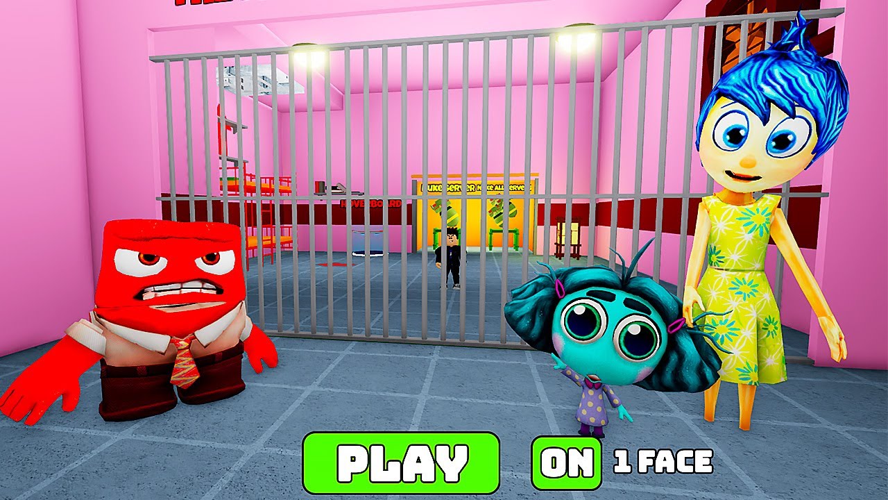 INSIDE OUT 2 FAMILY BARRY'S PRISON RUN OBBY ROBLOX - INSIDE OUT 2 - ROBLOX