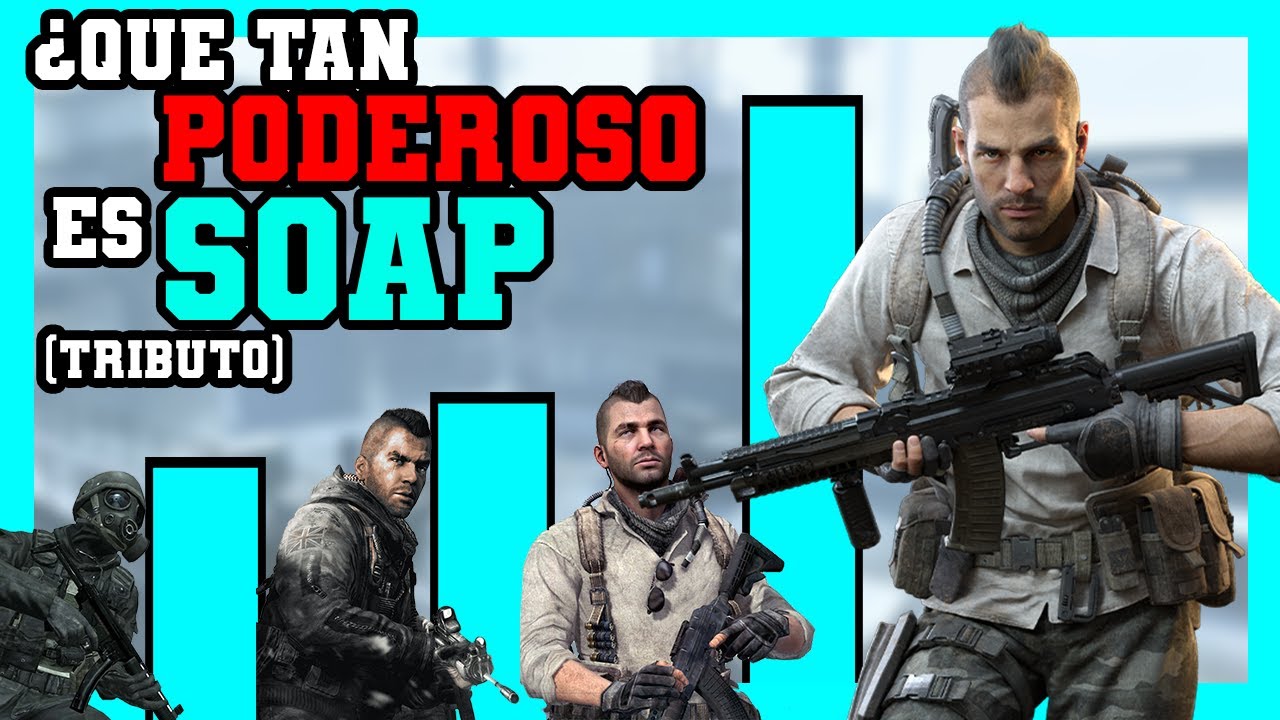 ¿Qué tan PODEROSO es el SOAP (John MacTavish)? 🧼 ||⚡ COD4, MW2, MW3🔥 || Todas sus FACETAS e HISTORIA