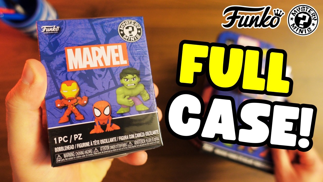 Marvel Funko Mystery Minis | Opening 12 Blind Boxes | FULL CASE UNBOXING!