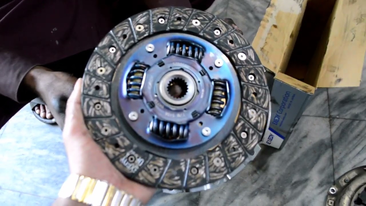 replacement of Suzuki Liana clutch pressure set and thress bearing